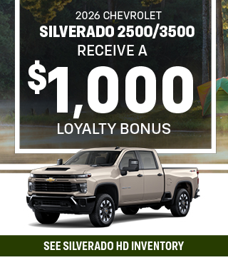 2026 Chevrolet Silverado 2500/3500 offer