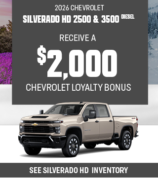 2026 Chevrolet Silverado 2500 offer