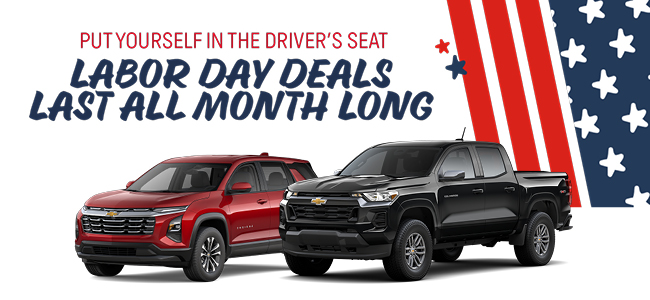 Labor Day Deals all month long