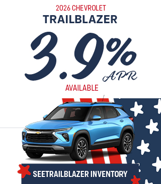 2026 Chevrolet Trailblazer offer