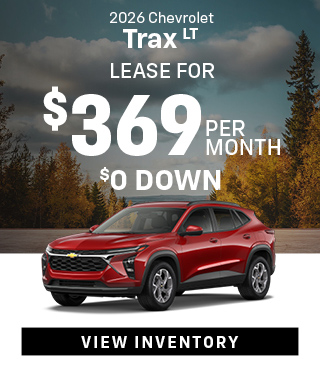 special offer on new Chevrolet