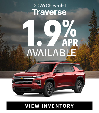 special offer on new Chevrolet