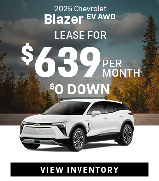 special offer on new Chevrolet