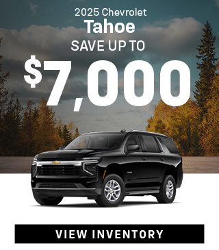 special offer on new Chevrolet