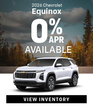 special offer on new Chevrolet