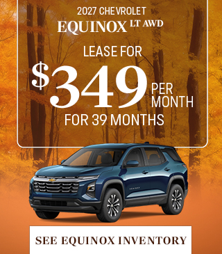 2026/2027 Chevrolet Equinox offer