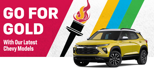 Go for the gold from Lupient Chevrolet