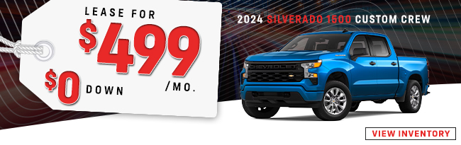 2024 Chevrolet Silverado 1500 Custom Crew