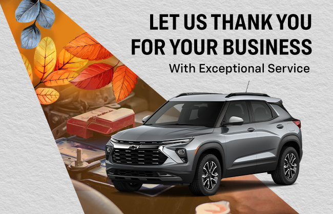 enjoy premium care from Lupient Chevrolet