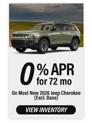 2026 Jeep Cherokee offer