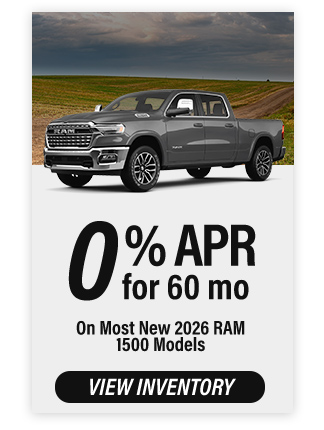 2026 RAM 1500 models