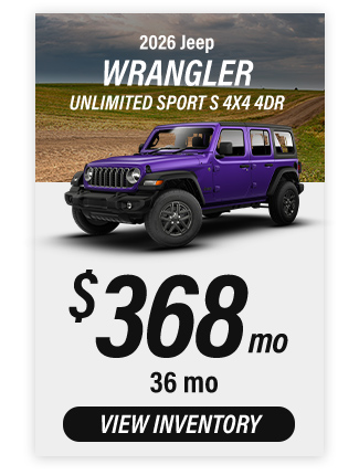 2026 Jeep Wrangler offer