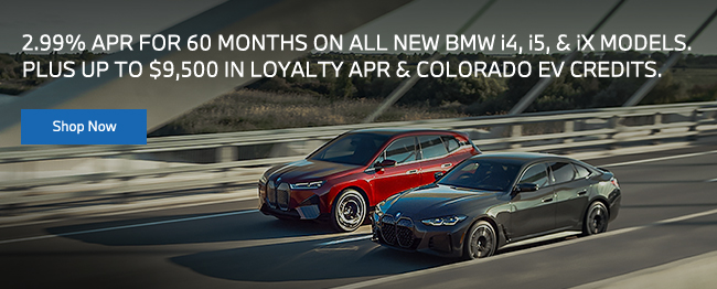 apr special on New BMW i4,i5 and iX models