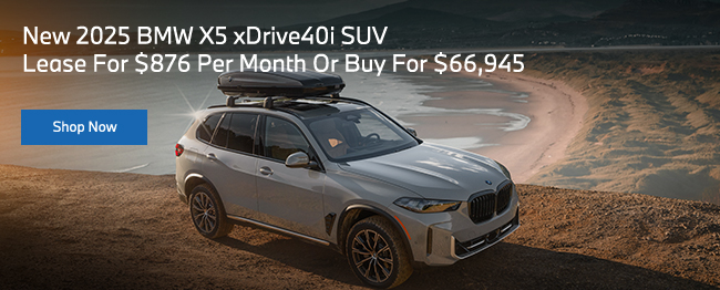 2025 BMW X5 special offers