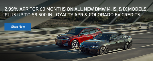 NEW BMW i4, i5, & iX MODELS