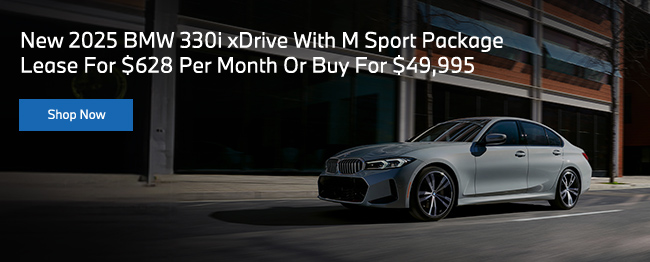 New 2025 BMW 330i xDrive With M Sport Package offer