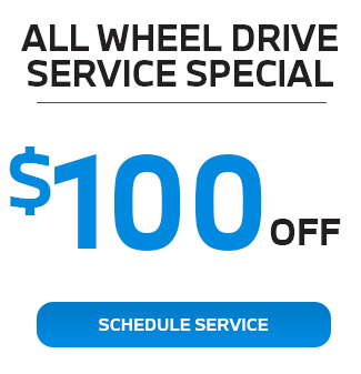 All wheel drive service special offer