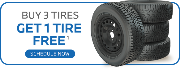 Buy 3 tires get 1 tire free