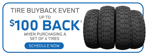 Tire buyback special