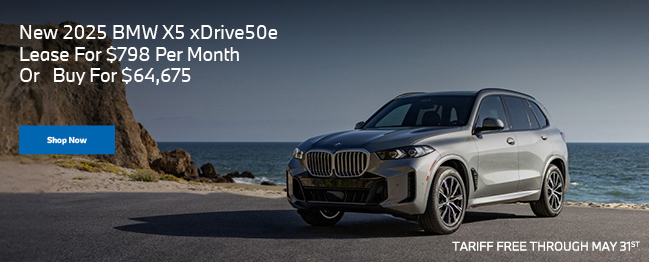 2025 BMW X5 xDrive50e offer