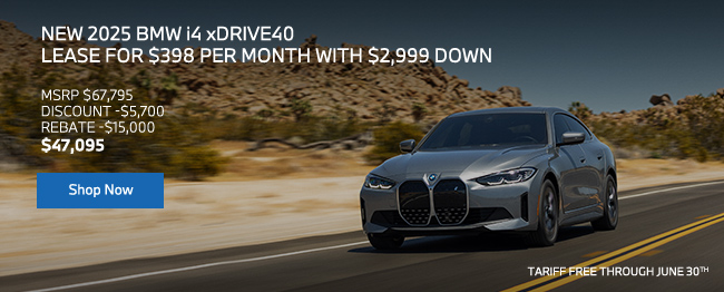 2025 BMW i4 offers