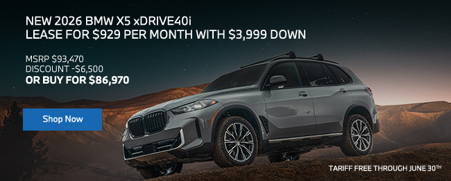 2025 BMW X5 xDrive50e offer