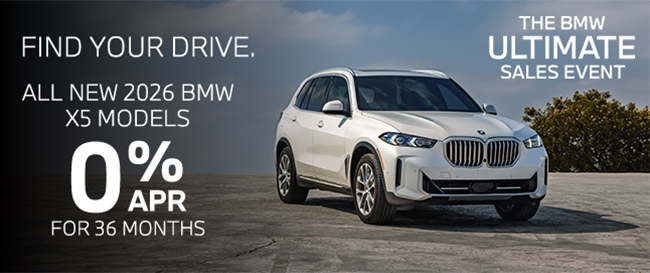 Find your Drive - The BMW Ultimate Sales Event - ALl new 2026 BMW X5 models