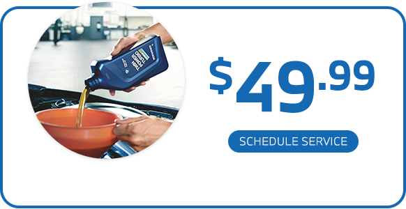 Oil change service special