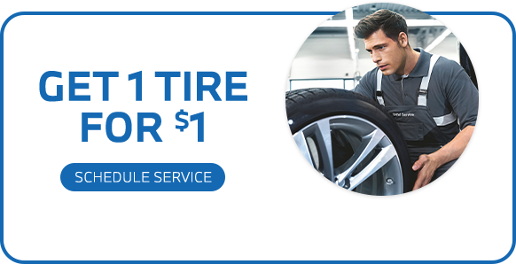 Buy 3 tires get 1 tire for $1 Special