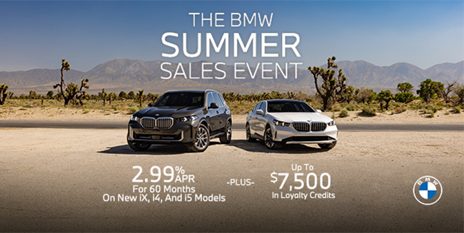 The BMW Summer Sales Event