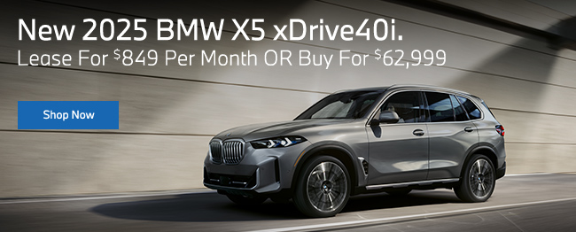 New 2024 BMW X5 xDrive 40i