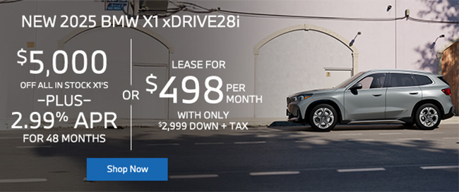 new BMW X1 offer
