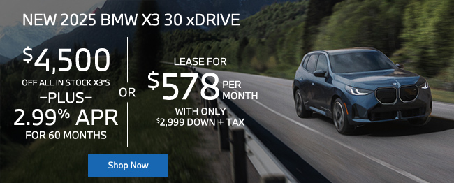 special on BMW X3