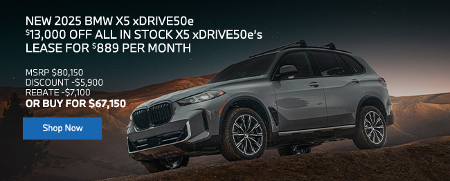2025 BMW iX xDrive50 offer