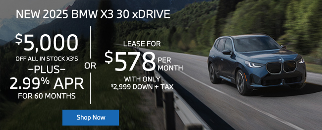 special on BMW X3
