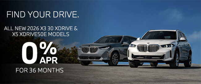 Find your Drive - The BMW Ultimate Sales Event - ALl new 2026 BMW X5 models