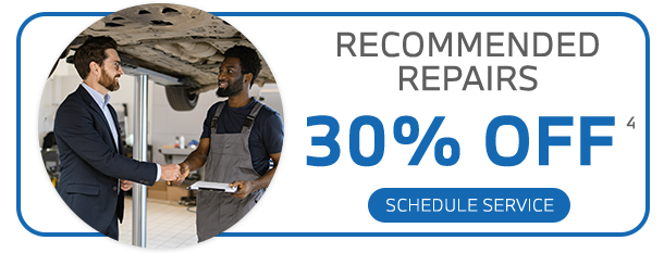 RECOMMENDED REPAIRS 30% offer