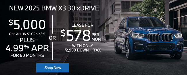 special on BMW X3