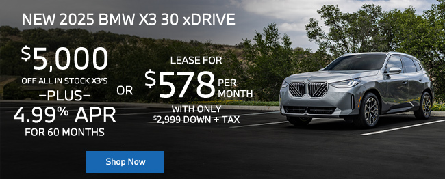 special on BMW X3