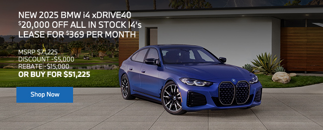 2025 BMW i4 offer