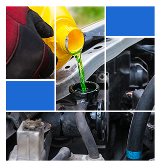 Coolant system service