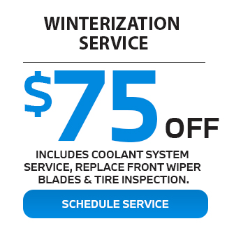 Winterization service offer