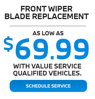 Front wiper blade replacement offer