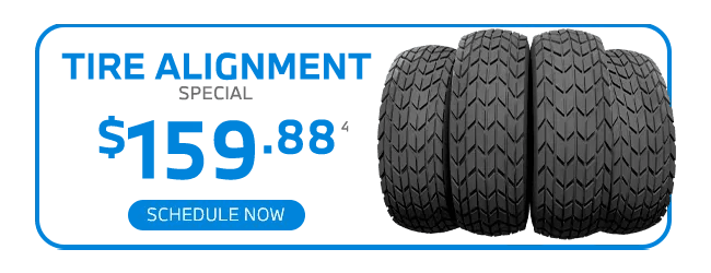 discount on alignment with tire purchase