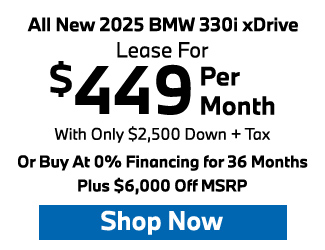 2025 BMW 330i xDRIVE Offer