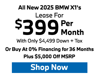 2025 BMW X1 Offer