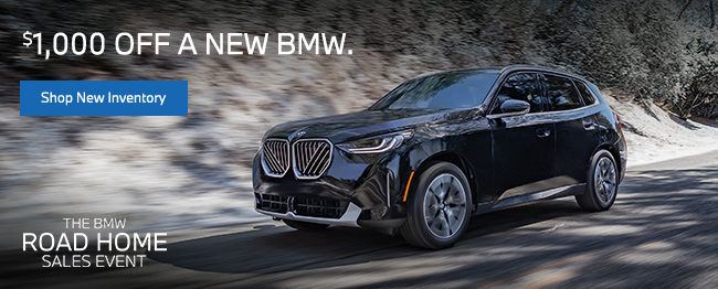 one thousand usd off a new BMW