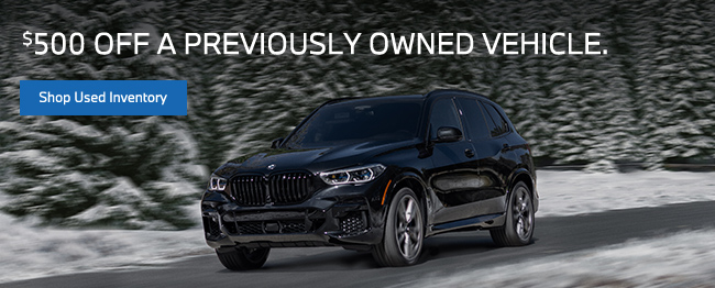 five hundred usd off previously owned vehicle