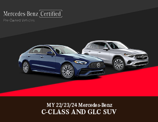 MY 22/23/24 Mercedes-Benz C-Class and GLC SUV