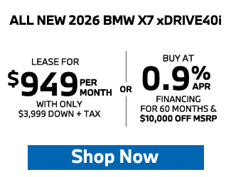 special on BMW X7 image